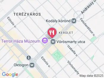 Flow Specialty Coffee Bar & Bistro Budapest a térképen