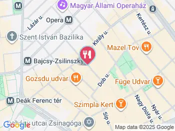 Fluffy and Me Budapest a térképen