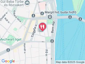 Flying Bird Tea House Budapest a térképen