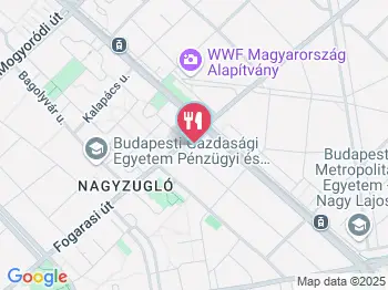 Fogarasi Pékség, Cukrászda & Kávézó Budapest a térképen