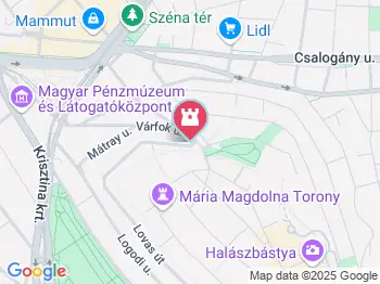 Földanya Budapest a térképen