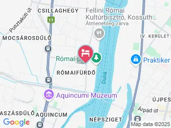 Fontana Villa Budapest a térképen