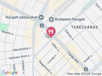 Food House Budapest a térképen