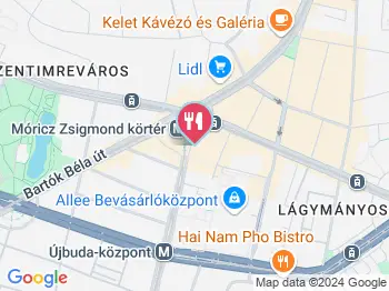 Fornetti - Móricz Zsigmond körtér Budapest a térképen