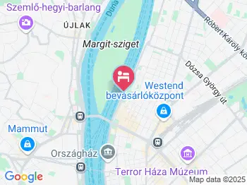 Fortuna Boat Hotel Budapest a térképen