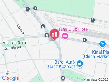 Fortuna Söröző Budapest a térképen