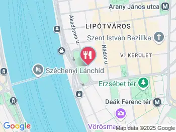 Kollázs Brasserie & Bar Budapest a térképen