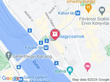 Fővám téri Vásárcsarnok Budapest a térképen