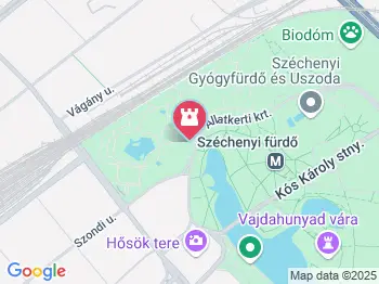 Fővárosi Állat- és Növénykert Budapest a térképen