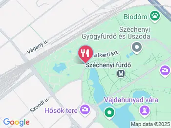 Fővárosi Állat- és Növénykert Étterme Budapest a térképen