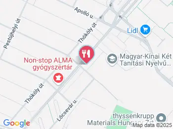 Főzelék Vár Budapest a térképen