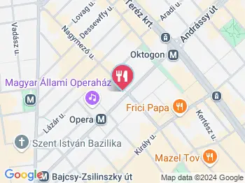 A Főzelékes Budapest a térképen