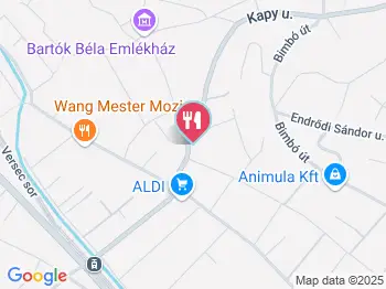 Fragola - Csévi utca Budapest a térképen