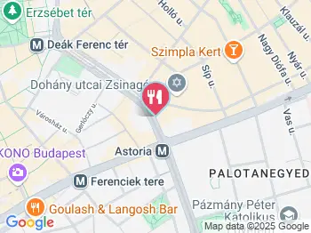 Fragola - Károly körút Budapest a térképen