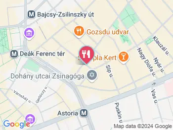 Franziska - Pest Budapest a térképen