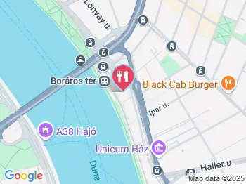 Frapellas Budapest a térképen