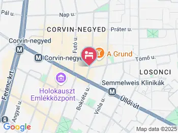 Fraser Residence Budapest Budapest a térképen