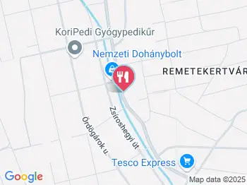 Frer Cukrászda Budapest a térképen