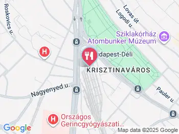 Fresh Corner - Déli pályaudvar Budapest a térképen