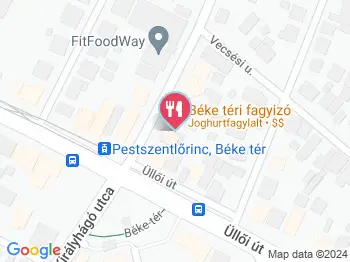 Fresh Garden Budapest a térképen