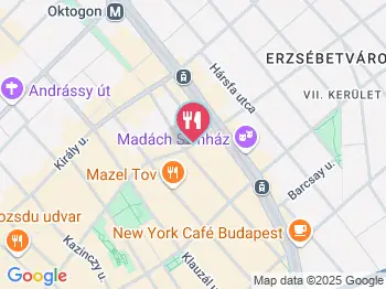 Fricska Gasztropub Budapest a térképen