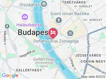 Frida Apartman Budapest a térképen