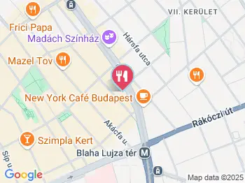 FriendsOff Bar Budapest a térképen