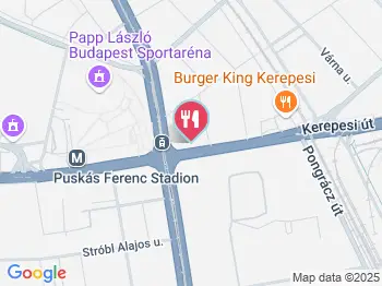 Friss Pékség - Kerepesi út Budapest a térképen