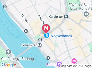 Friss Pékség - Vámház körút Budapest a térképen