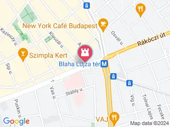 Fröcskölő Budapest a térképen