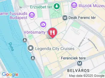 Fruccola - Kristóf tér Budapest a térképen