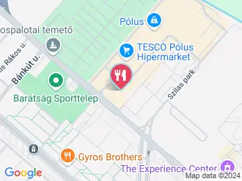 Fruitisimo - Pólus Center Budapest a térképen