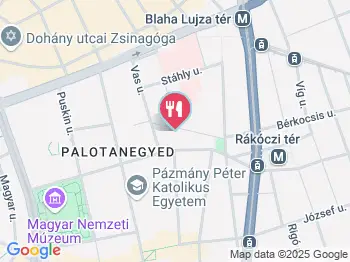 Fülemüle Étterem Budapest a térképen