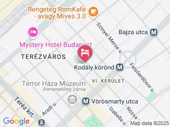 FunkNBunk Hostel Budapest a térképen