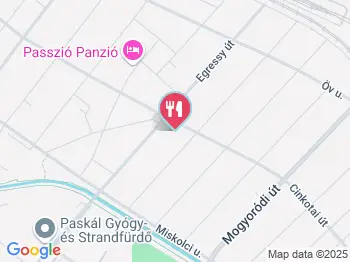 Füzes Cukrászda - Egressy út Budapest a térképen