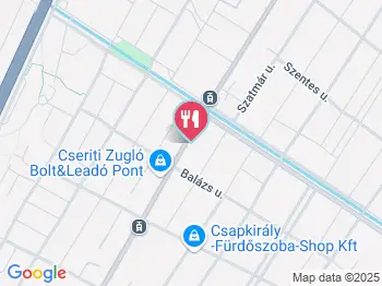 Füzes Cukrászda - Erzsébet Királyné útja Budapest a térképen
