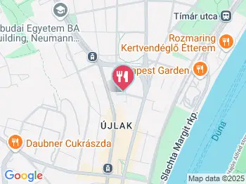 Galagonya Gyorsétterem Budapest a térképen