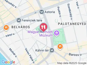 Galamb vendéglátás Budapest a térképen