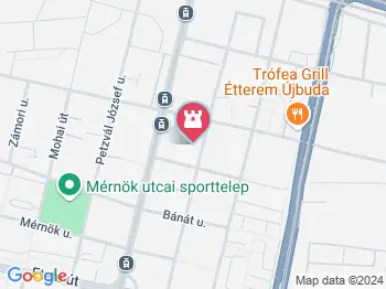 GAMMA Múzeum Budapest a térképen