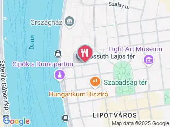 Garibaldi Bisztró Budapest a térképen