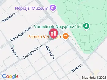 Gastronomia Da Nandin Budapest a térképen