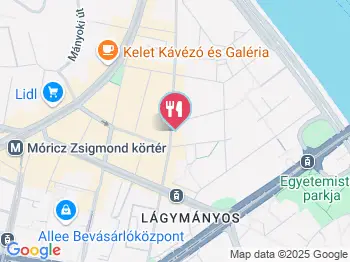 Gatto Macchiato Gasztrokávézó Budapest a térképen