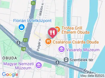 Gázlámpa Kioszk Budapest a térképen