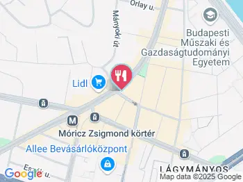 Gdansk Könyvesbolt & Büfé Budapest a térképen