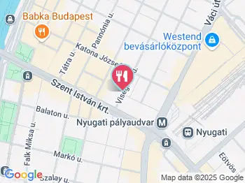 Gelateria Vittorio Budapest a térképen