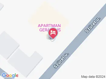 Gerardus Apartman Budapest a térképen