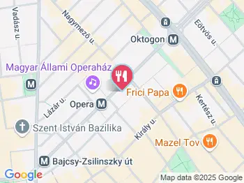 Ghraoui Csokoládé Budapest a térképen