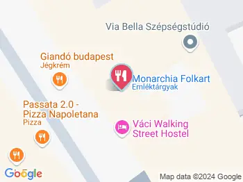 Giando Budapest a térképen