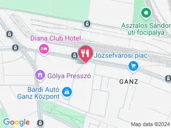 Gin SaRay Konyhája Budapest a térképen