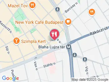 GoFree Bar Budapest a térképen